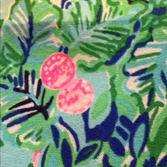 🌴 Lilly Pulitzer 14 ⛳️ Luxetic Monica golf skort Blue Horizon Par Fection UPF50 - Picture 4 of 15